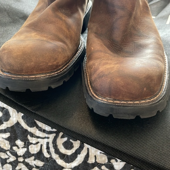 Men’s Size 13 Cole Hahn Mid Calf Brown Leather Boots - Picture 12 of 12